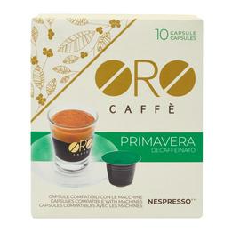 Overview image: ORO Caffè Primavera Decaf-cups 10 st.